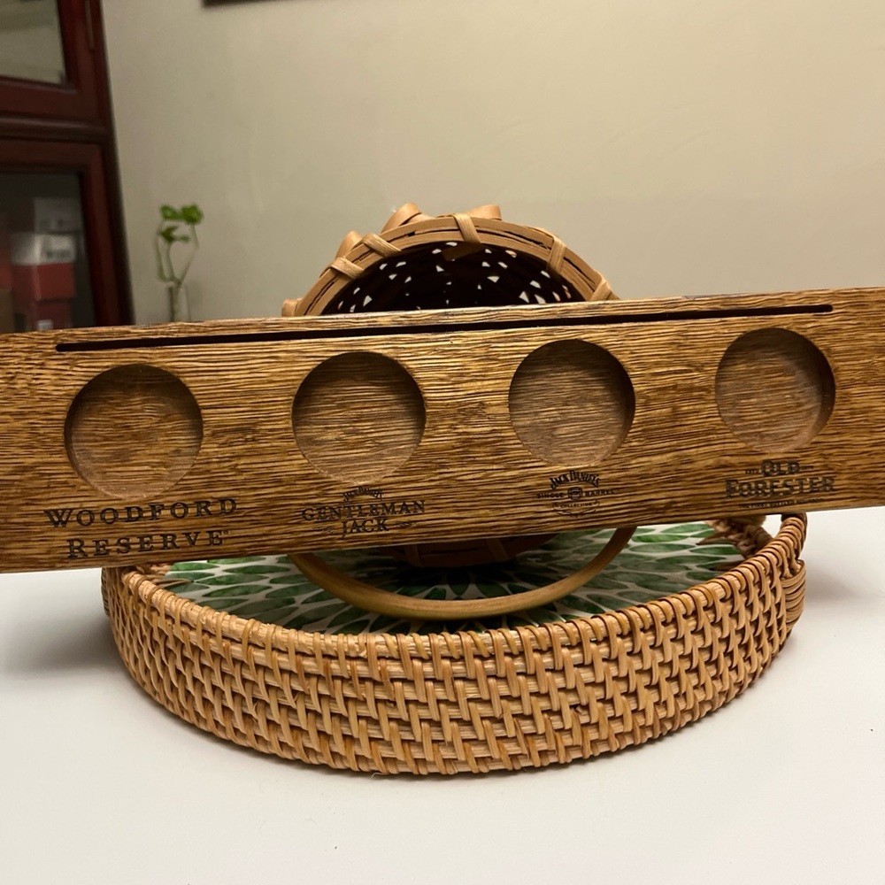 Woodford Reserve Wooden Flight Tray